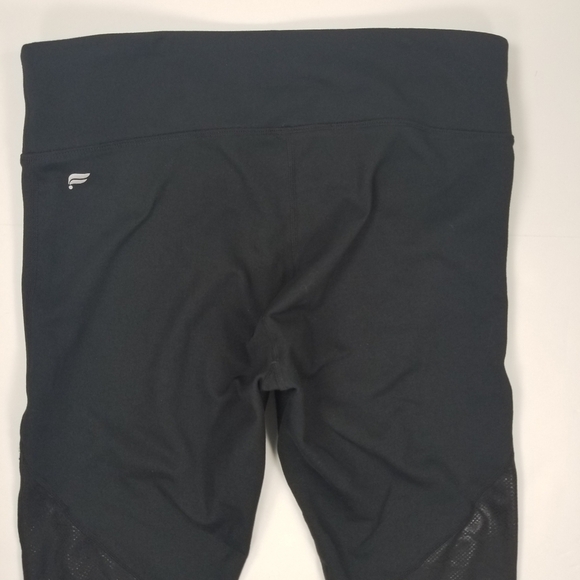 Fabletics Mesh Animal Print Leggings Sz S Black - Picture 7 of 8